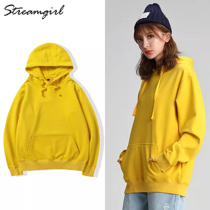 Women's Sweatshirt Cotton Oversized Hoodies and Sweatshirts