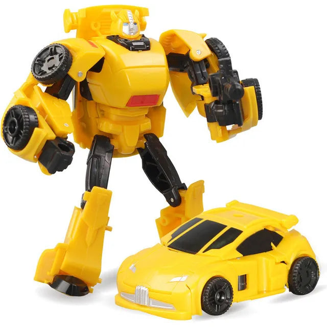 13CM Plastic Transformation Robot Cars Classic Robot Car Toys Action & Toy