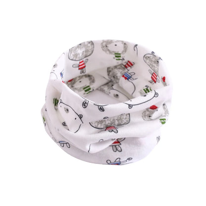 Leemeimei Baby Cotton Neck Scarf Children Warm Scarf Kids Collars Autumn Winter