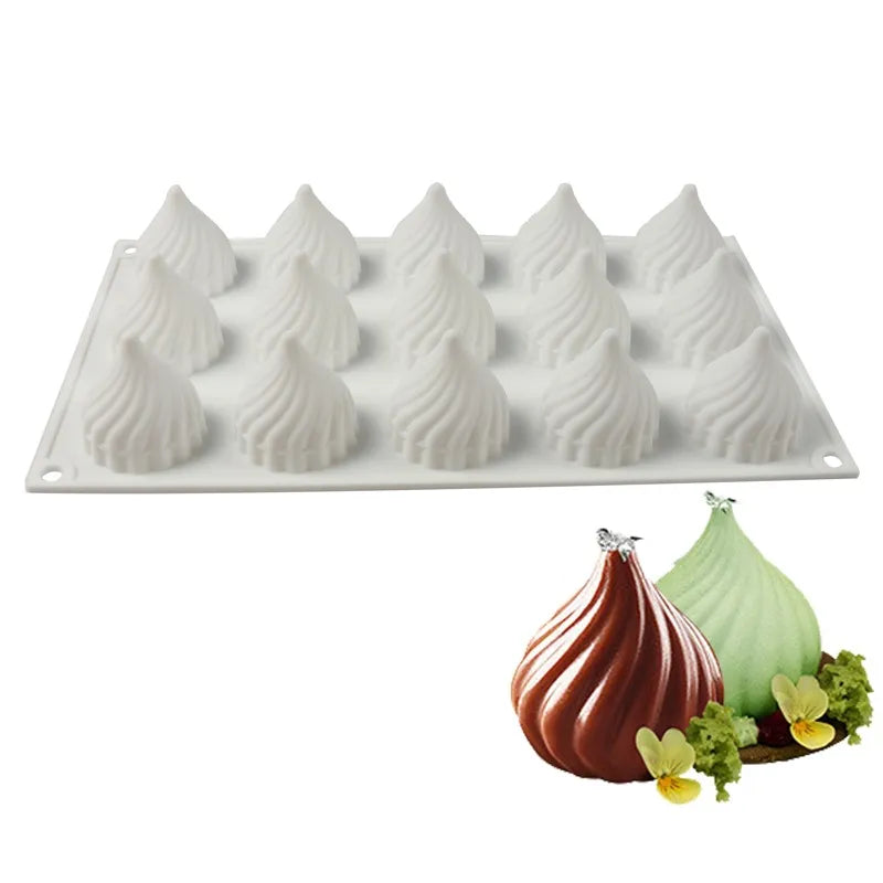 French Dessert Cake Decorating Tools 3D Lemon Shape