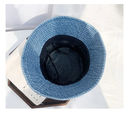 Cowboy Denim Bucket Hats Women Hat Men Hat Panama Outdoor Hip Hop Hat Girl