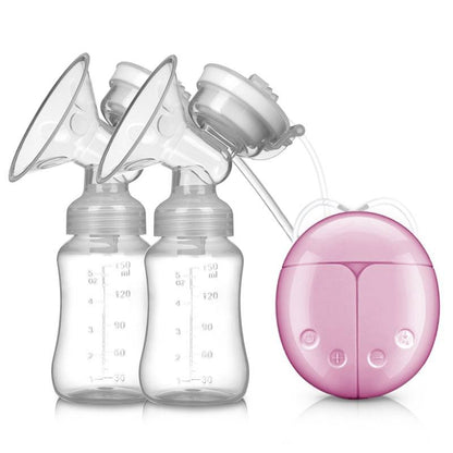 Food Grade Silicone PainFree Strong Suction Power Breast Pump Portable USB