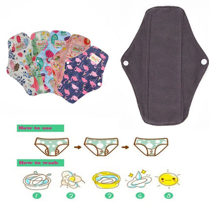 Reusable Sanitary Napkins Washable Cloth Menstrual Pads