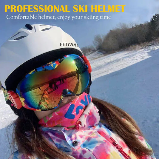 CE Certification PC+EPS Adult Teenager Ski Helmet Men Women Skating