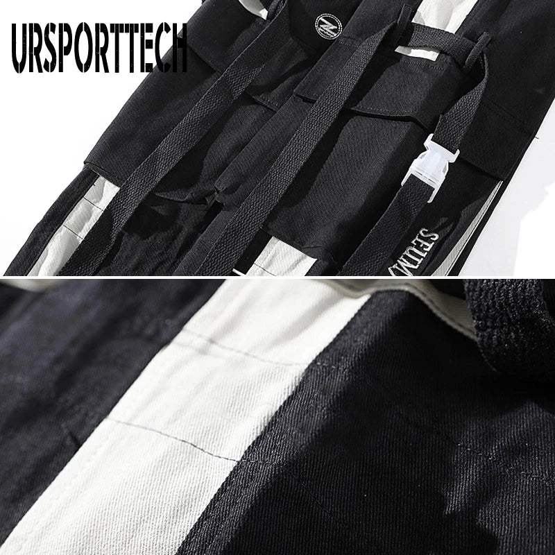 Streetwear Pockets Boys Men's Jogger Pants Hip Hop Sweatpants Joggers Trousers