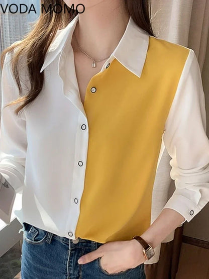 Blusas Mujer De Moda Summer Top Female Women Shirts Women's White Elegant Shirt