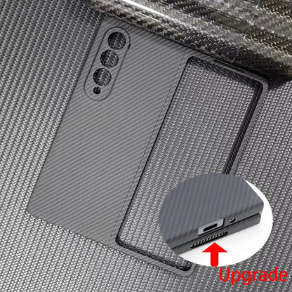 YTF-Carbon 600D Carbon Fiber Phone Case for Samsung Galaxy Z Fold 4 Case