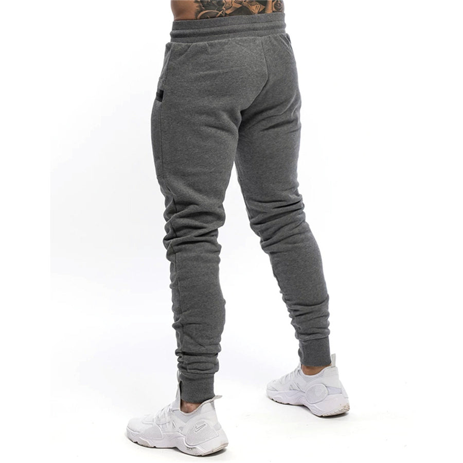 New Design Mens Pants Casual Stock Joggers Pants Knit Fabric Sweatpants High