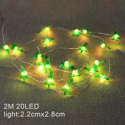 LED Christmas Snowman Lights Strings Christmas Tree Holiday Party Decoration