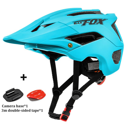 BATFOX DH MTB Helmet Kask Cycling Helmet Road New Bike Helmets Men Women Sports