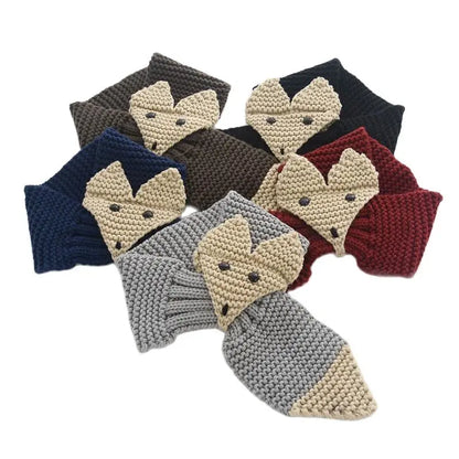 Leo Anvi New 1-5years Old Fashion Boys Girls FOX Scarf Ring Cotton Neck Warmer