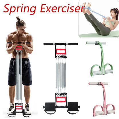 Spring Chest Developer Expander Men Fitness Tension Puller Muscles Exercise