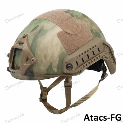 New FAST Helmet Airsoft MH Camouflage Tactical Helmets ABS Sport Helmet