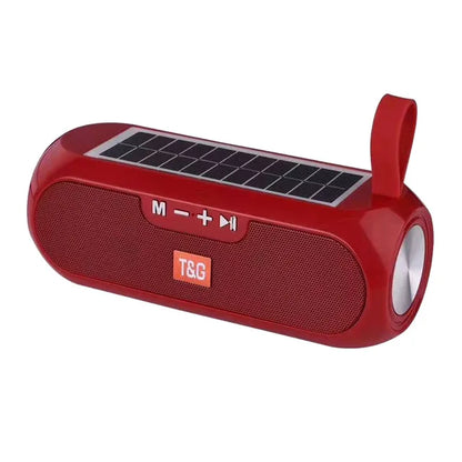 Mini Blue Wireless Speakers Music Sound Player Bluetooth Speaker Solar