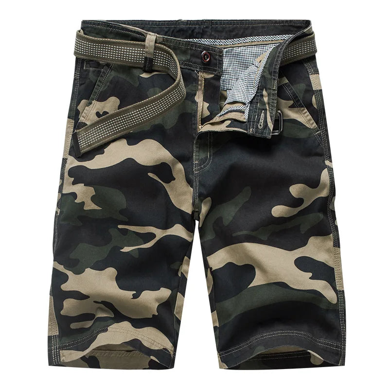 Camouflage Mens Military Cargo Shorts 2024 Brand New Army Tactical Camo Shorts