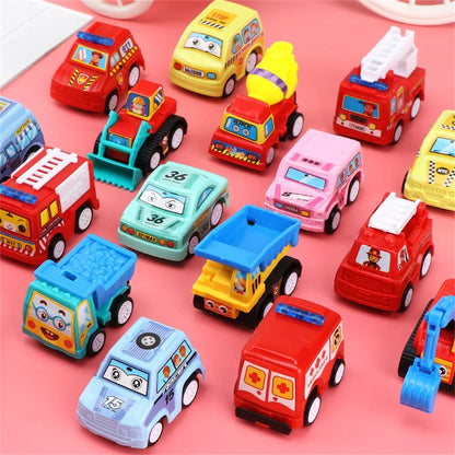 Mini Car Model Toy Pull Back Car Toys Engineering Vehicle