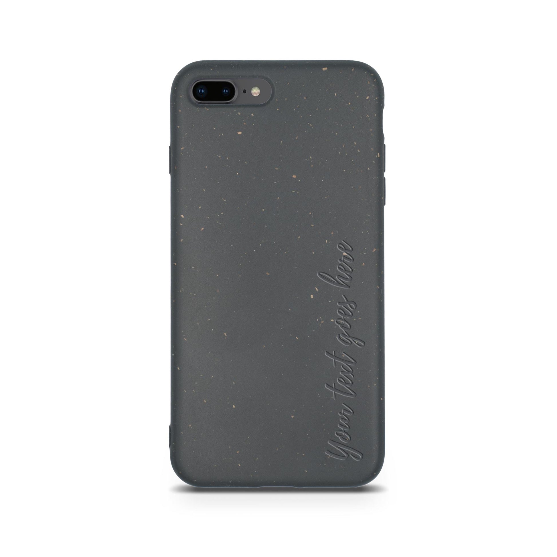 Biodegradable Personalized Phone Case - Black