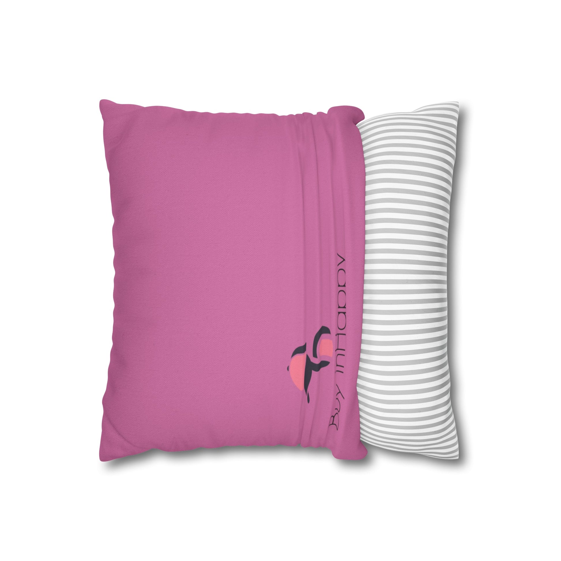 Spun Polyester Square Pillowcase