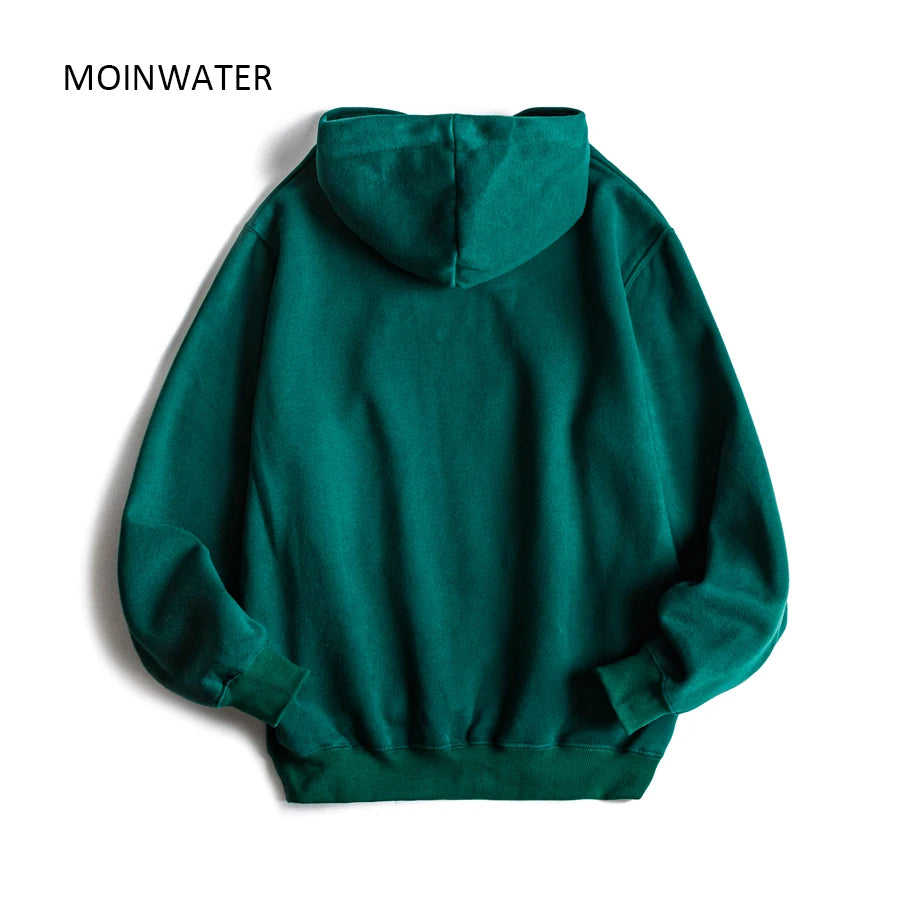 MOINWATER Brand New Women Fleece Hoodies Lady Streetwear Sweatshirt