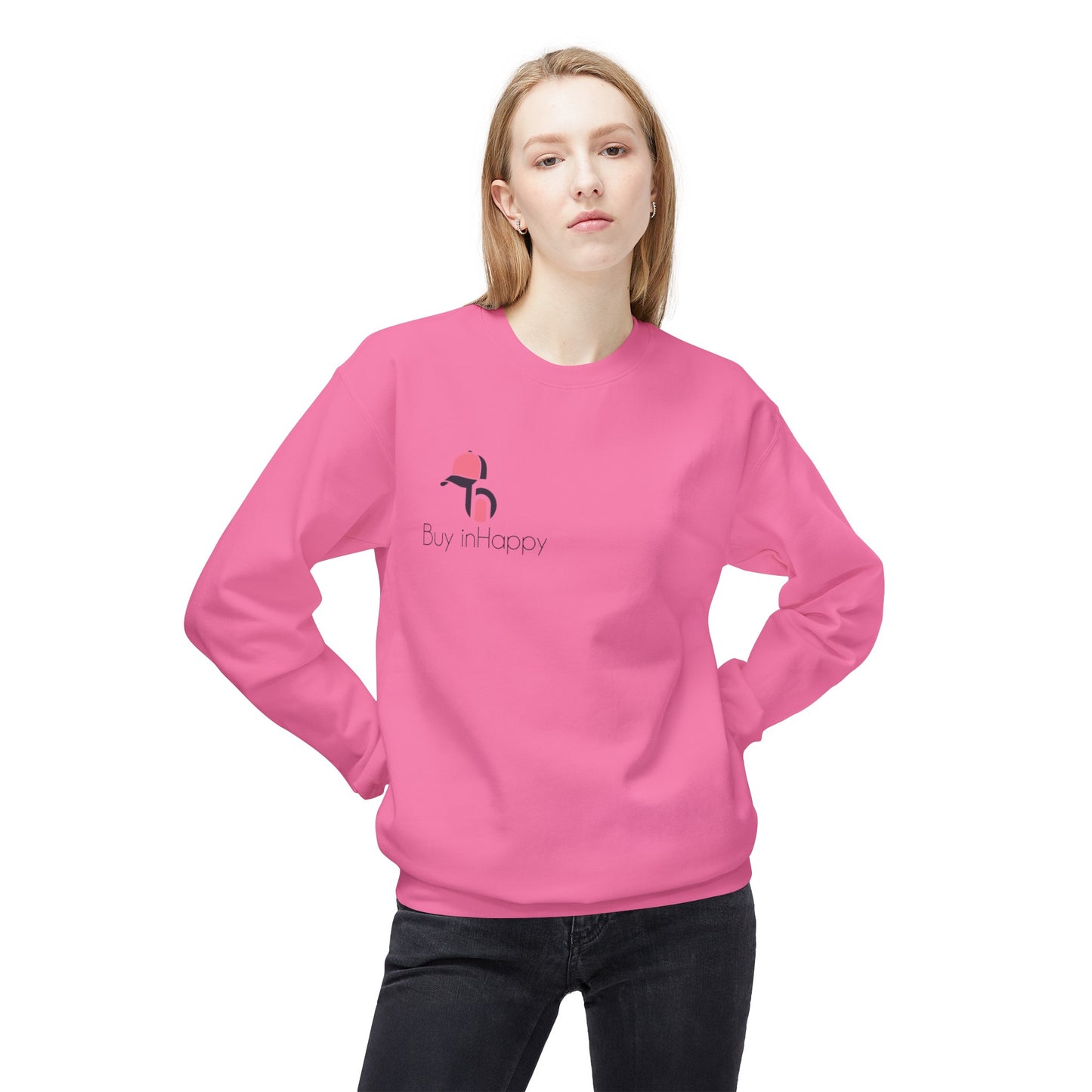 Unisex Midweight Softstyle Fleece Crewneck Sweatshirt