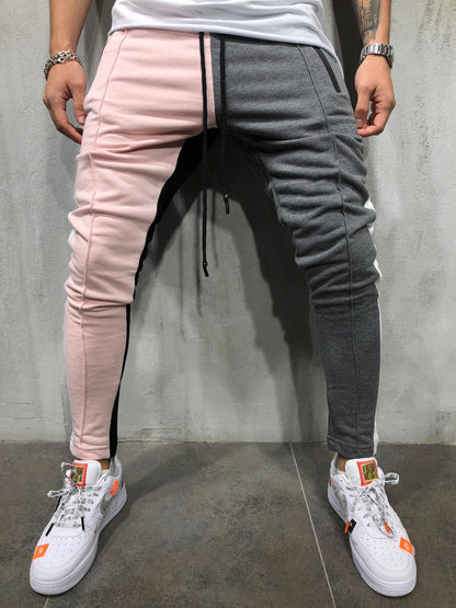 Mens Fashion Multi Panels Side Panels Jogging Harem Sweatpants Men Jogger Cargo