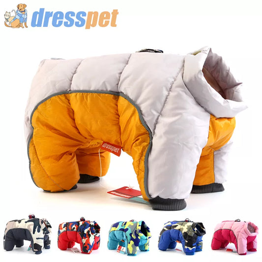 Winter Pet Dog Clothe Super Warm Jacket Thicker Cotton Waterproof Pets Clothing