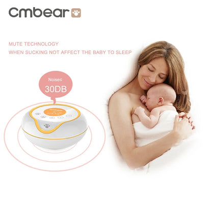 Large Suction USB Electric Breast Pump Breast Feeding