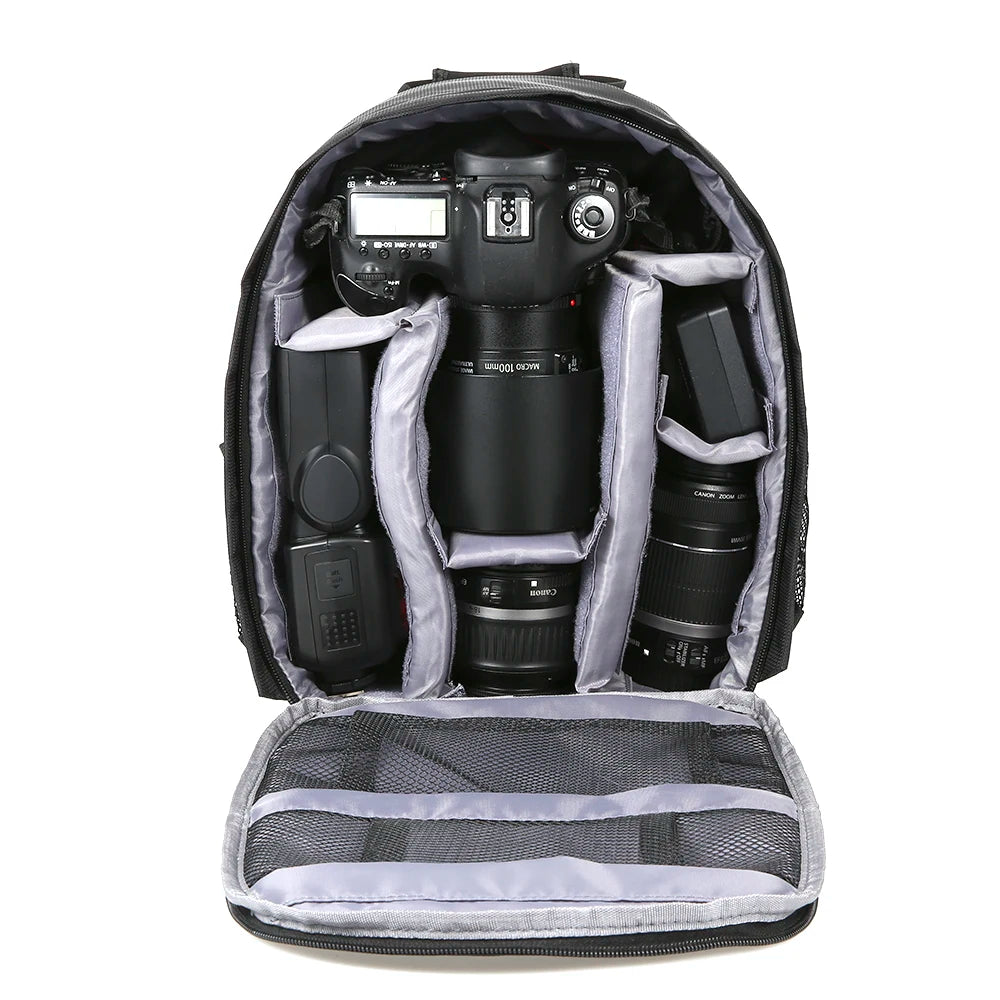 Multi-Functional Camera Backpack Video Digital DSLR Bag