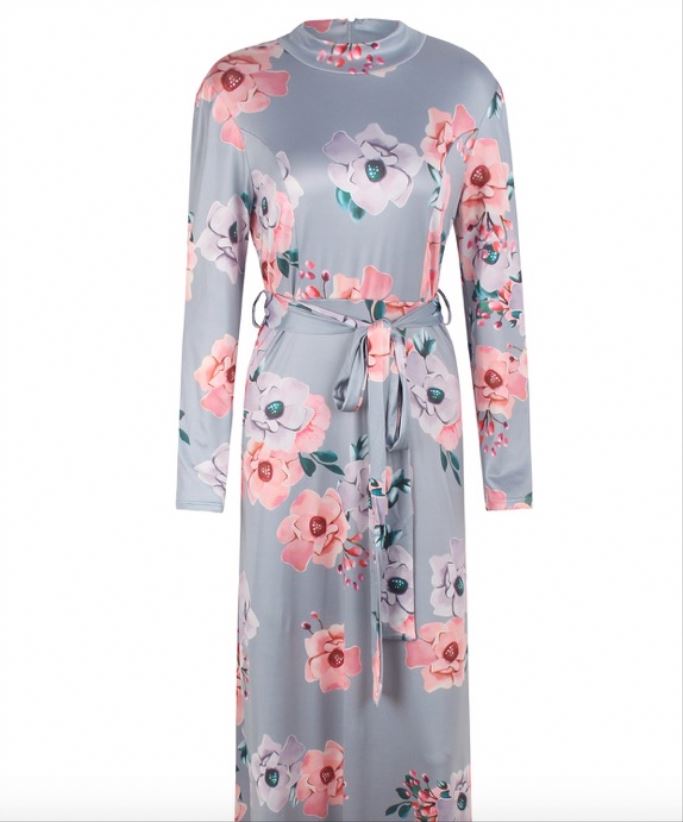 Oversize Casual Women Summer Dress Print Robe Femme Vestidos