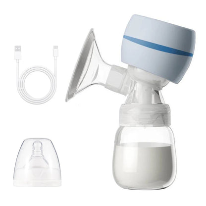 Portable Electric Breast Pump Breast Pump With LED Screen 180ml Milk Bottle