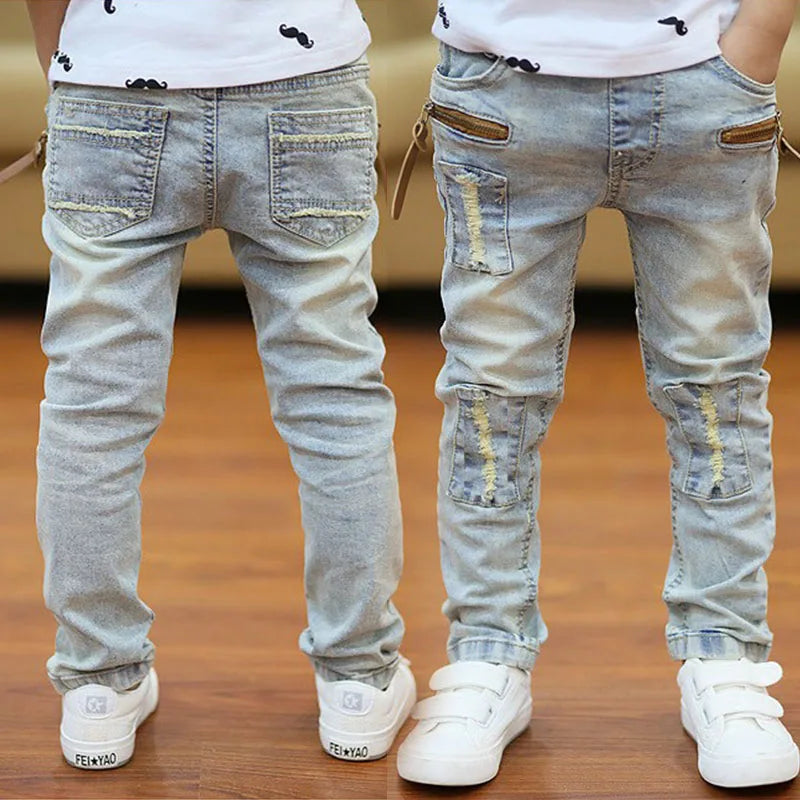 High Quality  2022 Spring and Autumn Kids Pants Boys  Baby Stretch Trousers