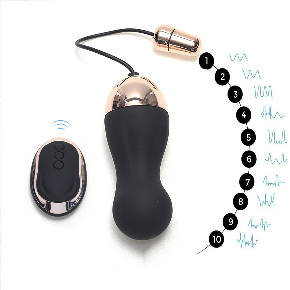 Wireless Remote Control Vibrator Adult Sex Toy Powerful Bullet Vbrating Egg