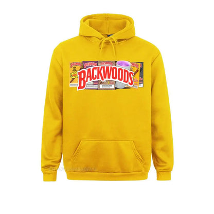 Backwoods Pullover Hoodie Vintage Hiphop Hoodie Funny Pullover