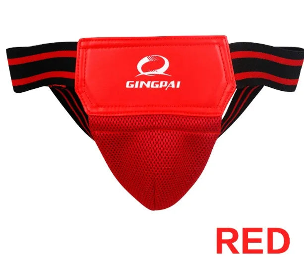 GINGPAI MMA Groin Guard Protective Safety Cup Martial Arts Kick Boxing Crotch