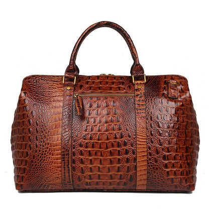 Crocodile Genuine Leather Handbag for Women Luxury Alligator Bag Ladies Top