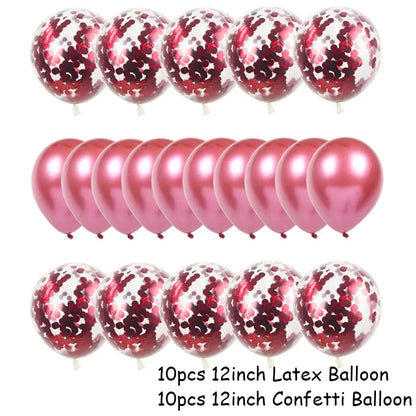 1set 7/10 Tubes Balloon Stand Holder Column Balloons Arch Stick