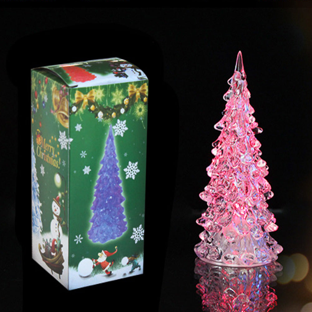 LED Light Crystal Acrylic Artificial Christmas Tree