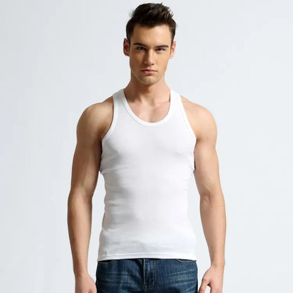 TFETTER Men's Underwear Cotton Tank Top Men High Quality Bodybuilding