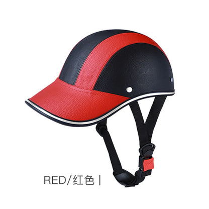 Motorcycle Helmet Baseball Cap Men Wome Scooter Moto Electric Bicycle Scooter