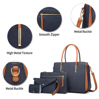 2021 High Quality Womens Summer Bags Set 4pcs Trendy Lady Fashion Handbag Bag