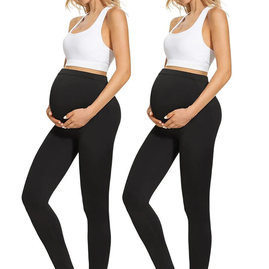 Pregnancy Woman Maternity Leggings Adjustable Waist Postpartum