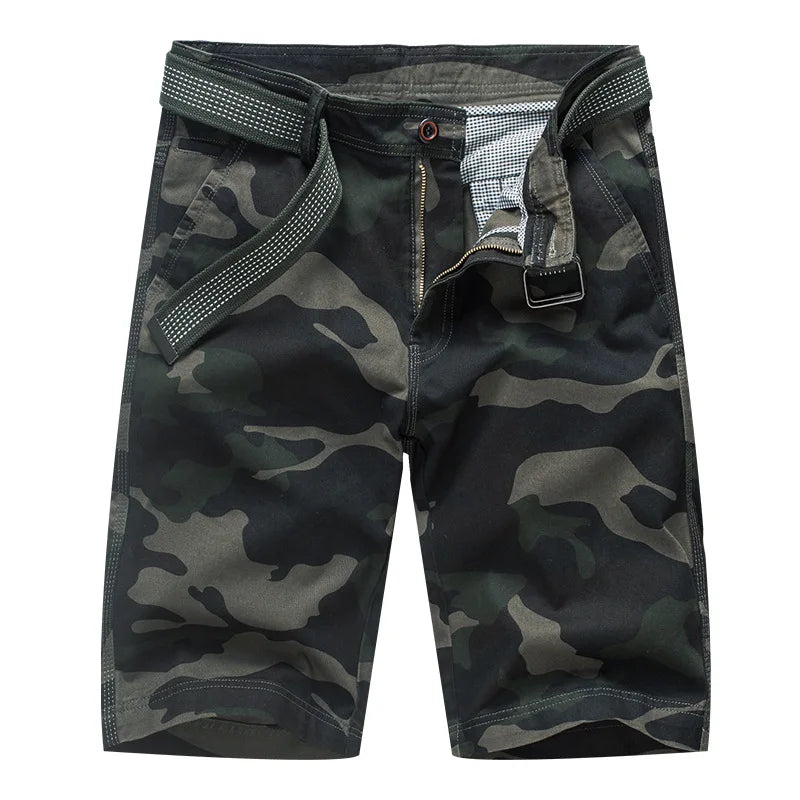 Camouflage Mens Military Cargo Shorts 2024 Brand New Army Tactical Camo Shorts