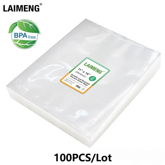 LAIMENG Vacuum Bags for Vacuum Sealer Food Storage Film Vacuum Seal Bags