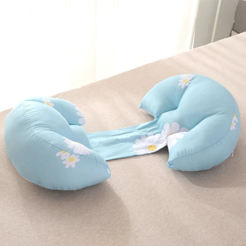 Multi-Functional Cotton Maternity Mat Waist Side Sleeping Pillow Pregnancy