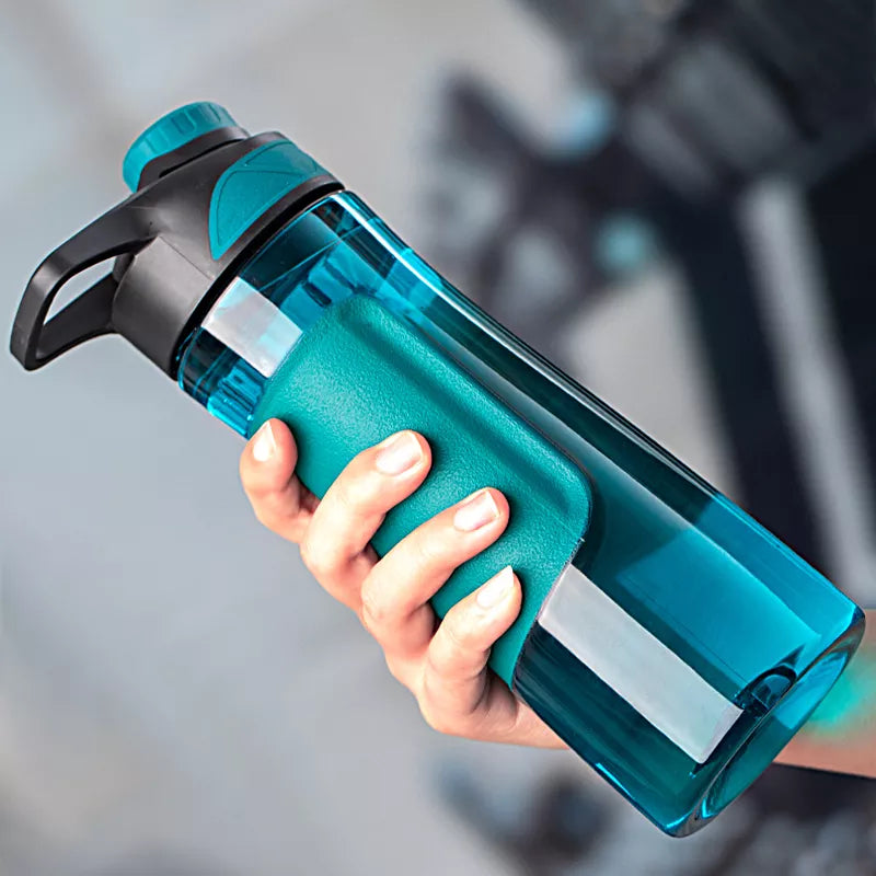 New UZSPACE Water Bottle BPA Free Shaker Portable Sport Plastic Cup Gym Kettle