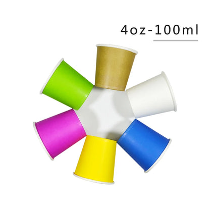 4oz Disposable Cups Thick Tasting Concentrated Color Tasting Cup