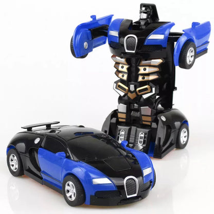 One-Key Deformation Car Toys Automatic Transform Robot