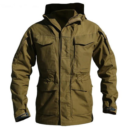 M65 Military Tactical Jackets Men Waterproof Windbreaker Jacket Male Hooded