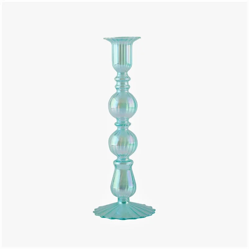 Floriddle Taper Candle Holders Glass Candlesticks for Home Decor Candle Holder