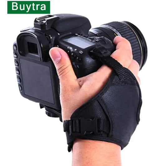 1pc Hand Grip Camera Strap PU Leather Hand Strap for Camera Camera